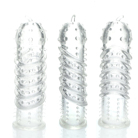 6 Type Reusable Silicone Condoms