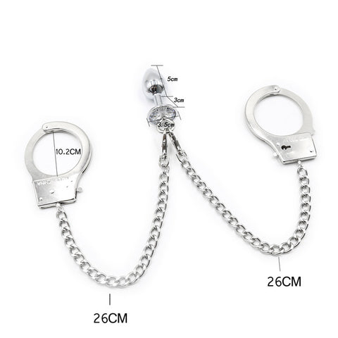 BDSM Bondage Iron Chain