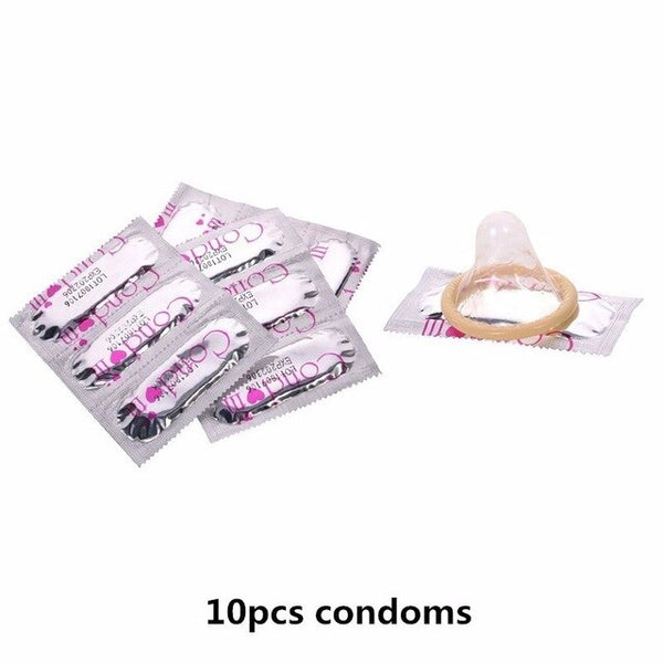 10pcs Large Oil Condom